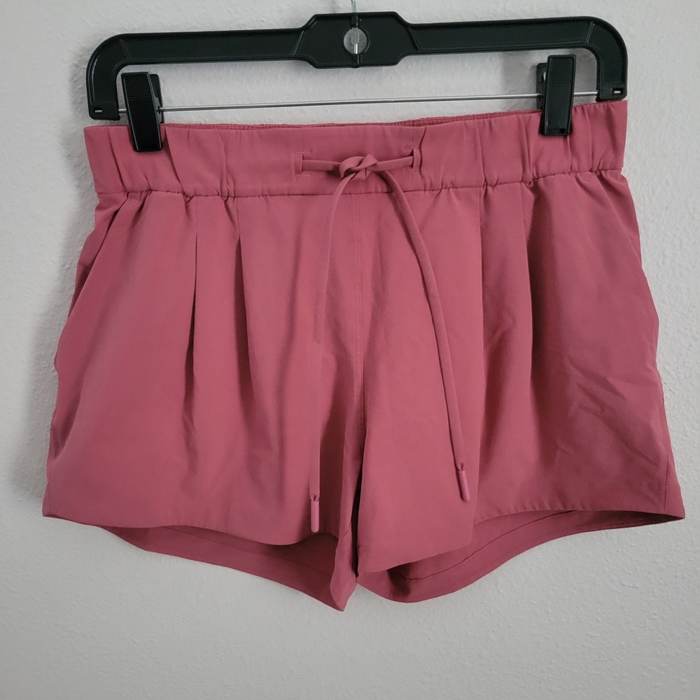 Lululemon Stroll At Sundown 3" Shorts Spiced Chai Pink Women's Size 4